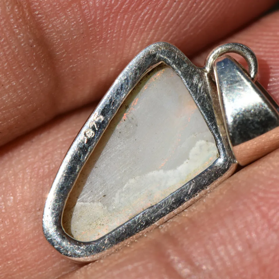 Mintabie Opal Pendant - 4