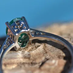 Onyx Ring in Sterling Silver - 3