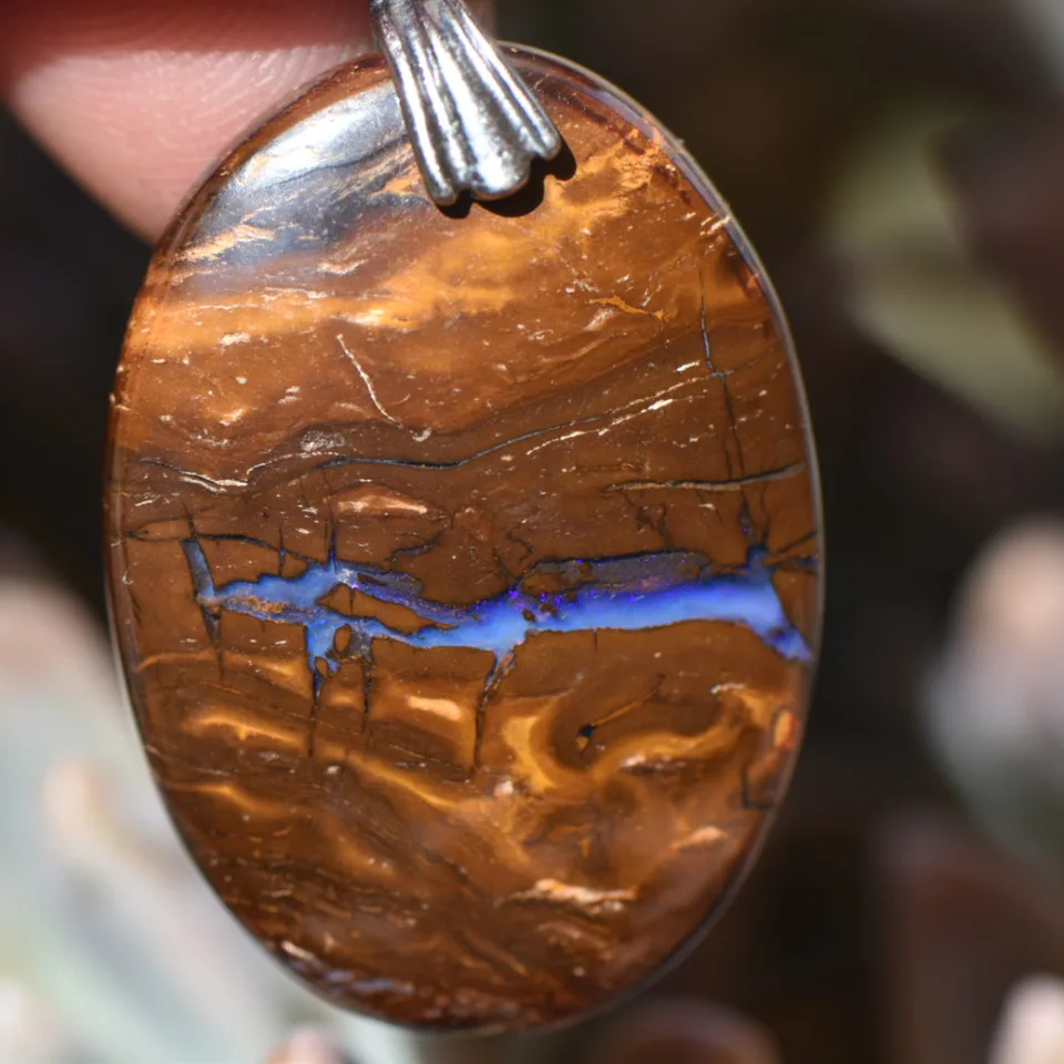 Boulder Opal pendant
