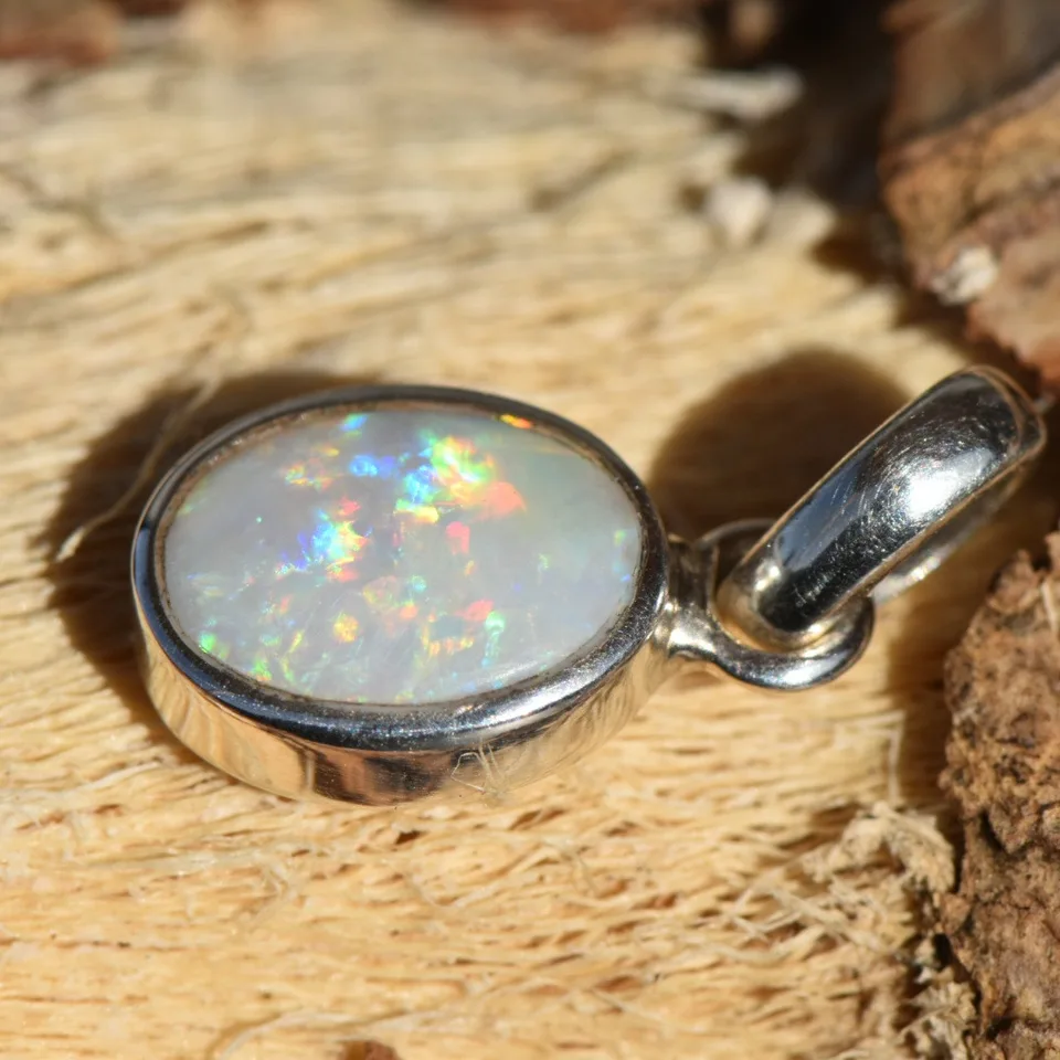 Coober Pedy Opal Pendant - 3