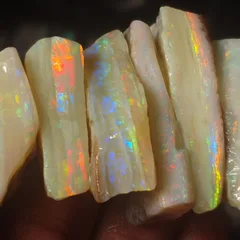 111 Carats Mintabie Rough Opal - 5