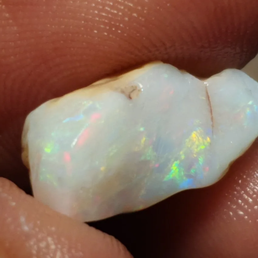 9.7 Carats Opal Valley- Coober Pedy Rough Opal Parcel - 4