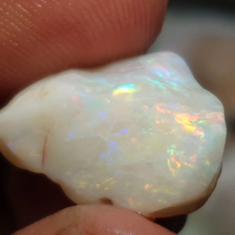 9.7 Carats Opal Valley- Coober Pedy Rough Opal Parcel - 5