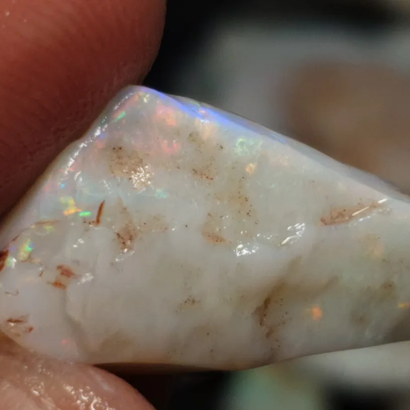 9.2 Carats Coober Pedy Rough Opal Parcel - 2