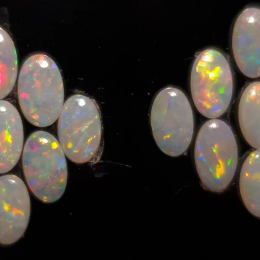 18 5x3.1 Solid Coober Pedy Opals