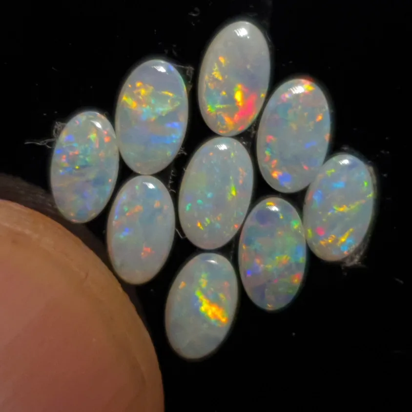 18 5x3.1 Solid Coober Pedy Opals - 3
