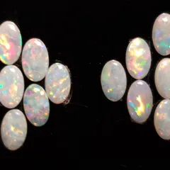 18 5x3.1 Solid Coober Pedy Opals - 4