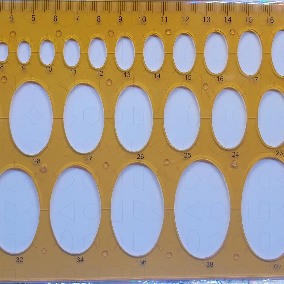 Cabochon Template Oval