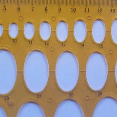 Cabochon Template Oval - 2
