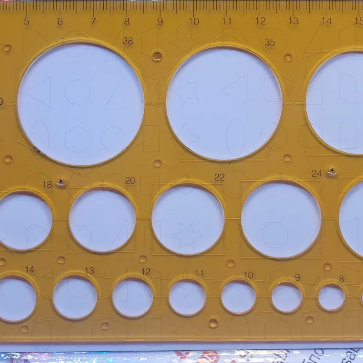 Cabochon Template Circles