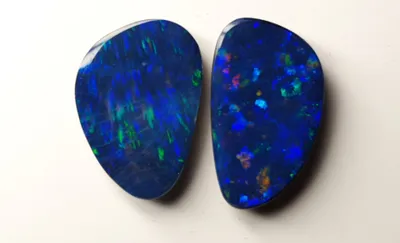 Australia Opal Doublet Pair