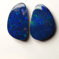 Australia Opal Doublet Pair - 2
