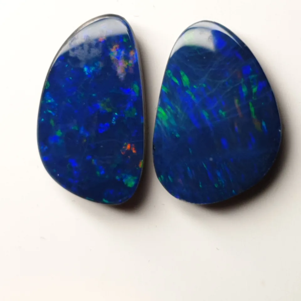 Australia Opal Doublet Pair - 2