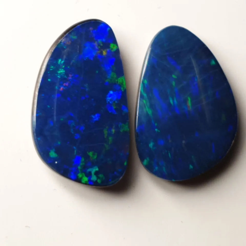 Australia Opal Doublet Pair - 5