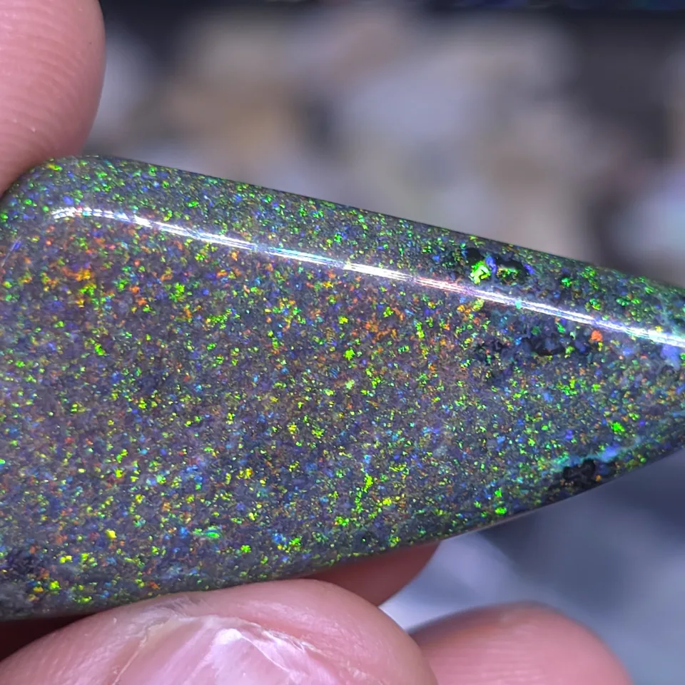31.1 Carats Andamooka Matrix Opal Stone  - 4