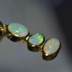 14K Gold Opal Pendant - 7
