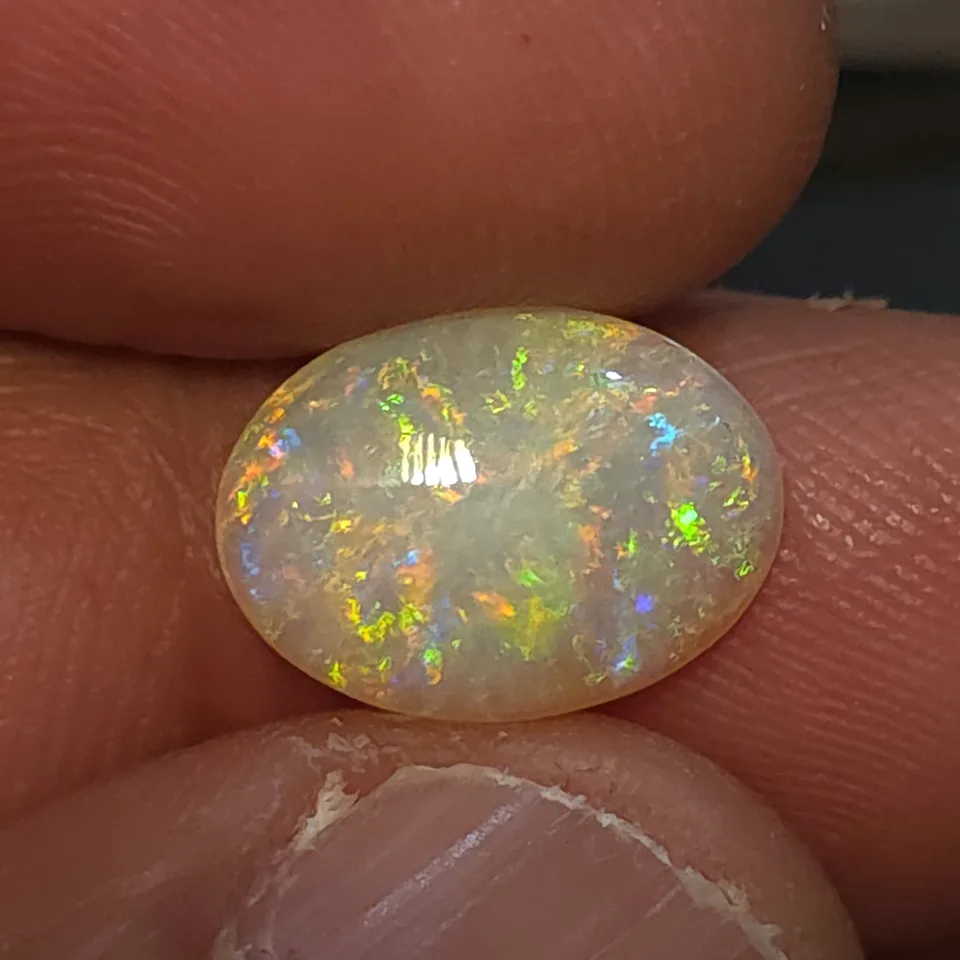 2.77 Carats Coober Pedy Opal Gem - 3