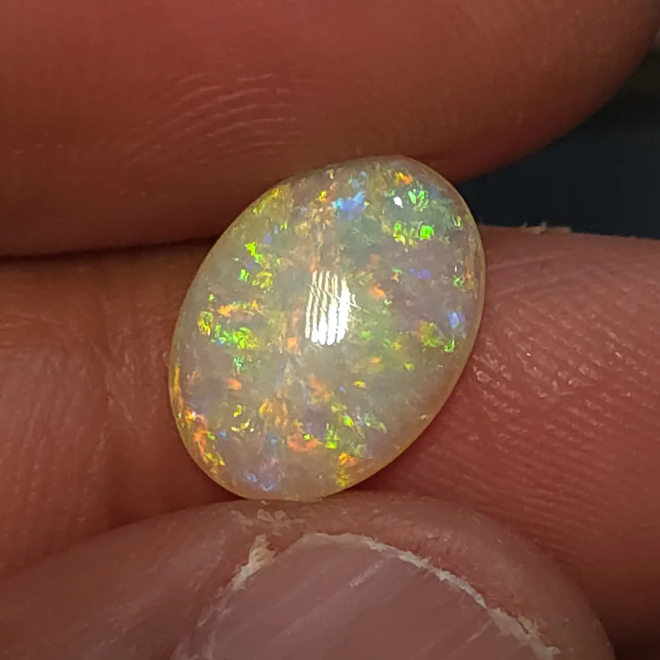 2.77 Carats Coober Pedy Opal Gem - 8