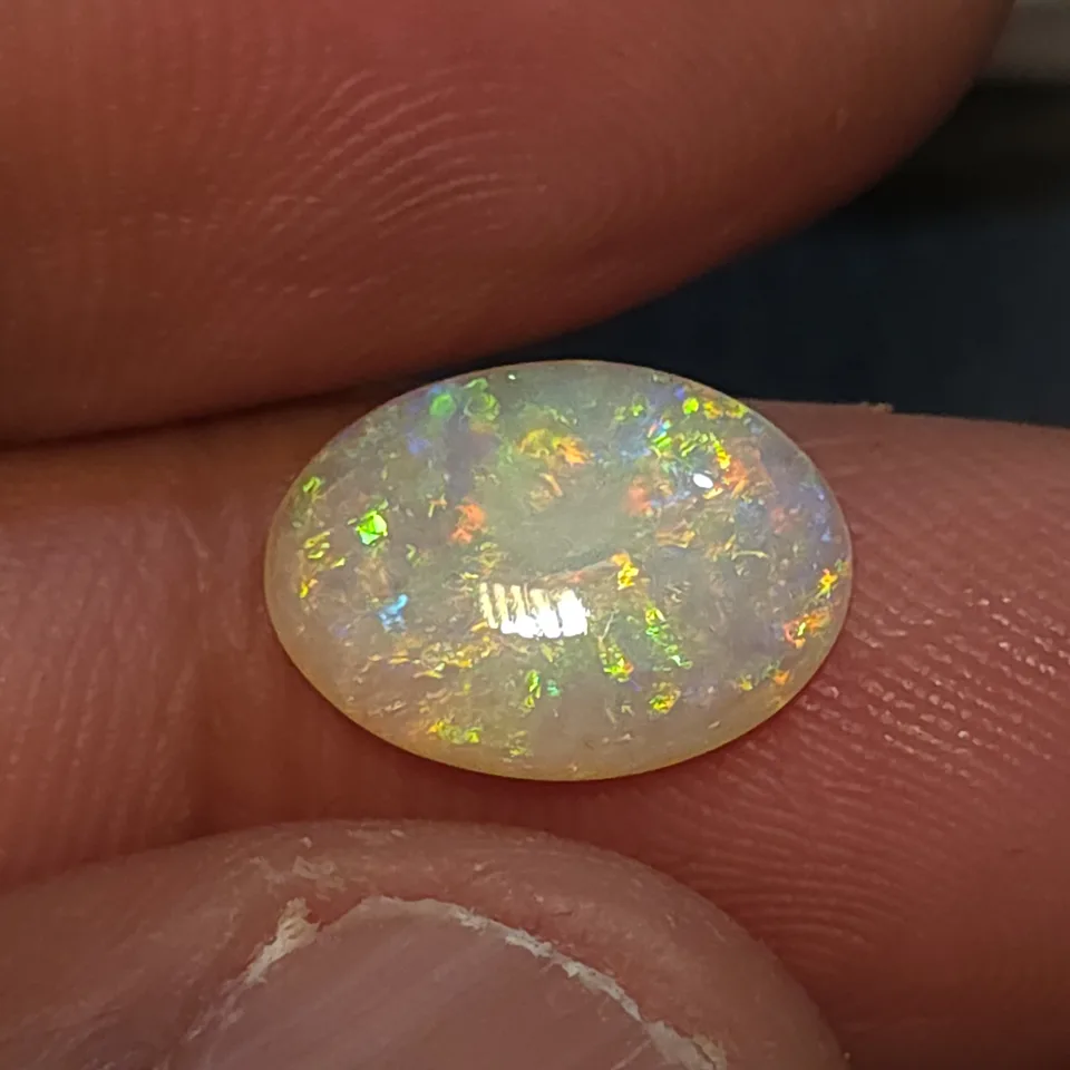 2.77 Carats Coober Pedy Opal Gem - 9