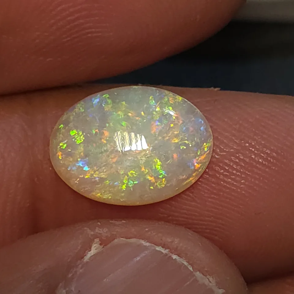 2.77 Carats Coober Pedy Opal Gem - 10