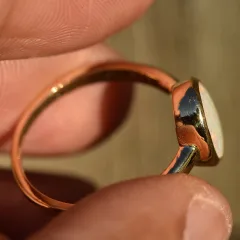 14K Gold Opal Ring - 10