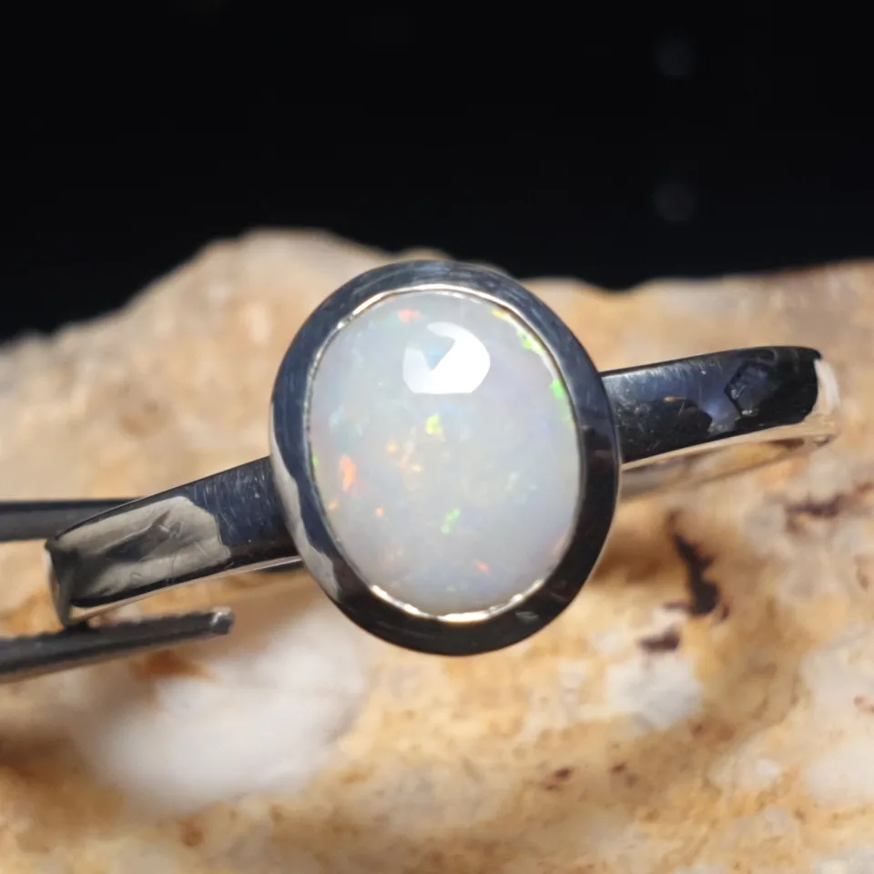 Coober Pedy Opal Ring