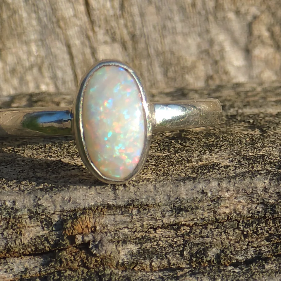Coober Pedy Opal Ring