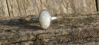 Coober Pedy Opal Ring