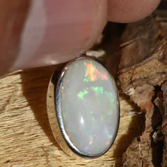 Coober Pedy Opal Pendant - 4