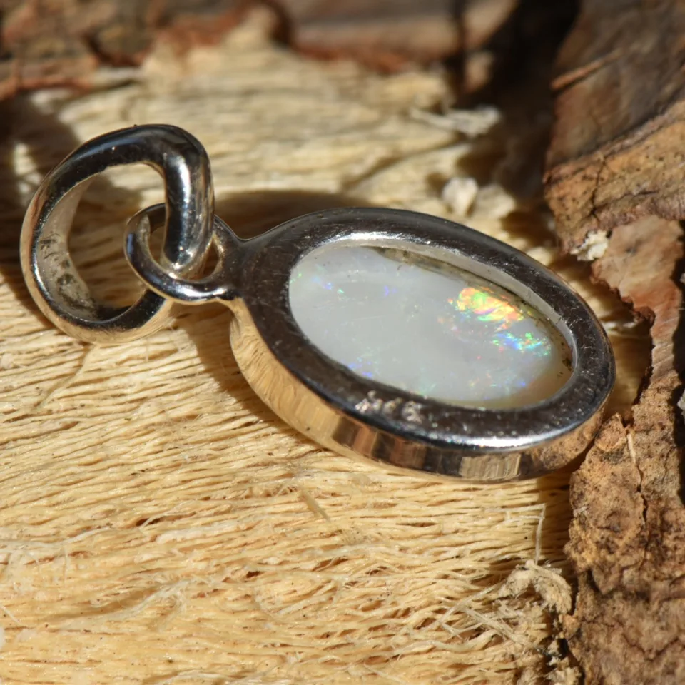 Coober Pedy Opal Pendant - 7