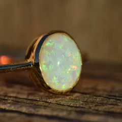 14K Gold Opal Ring - 1