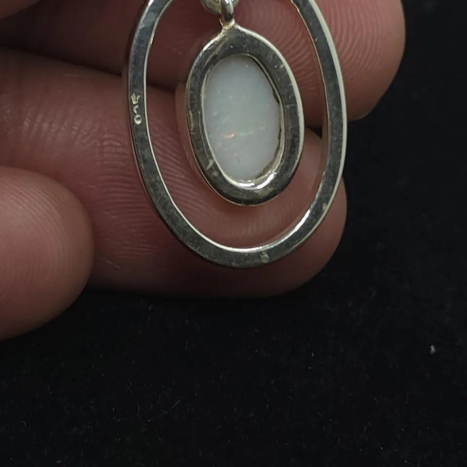 Coober Pedy Opal Pendant - 3