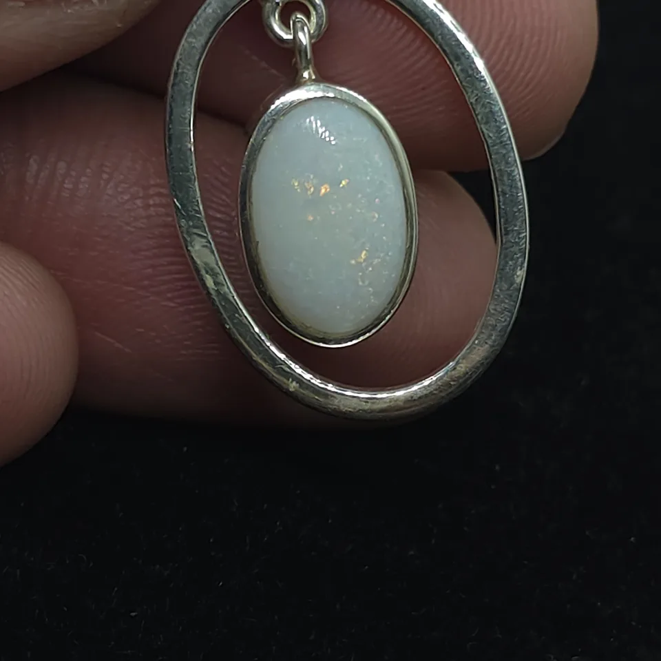 Coober Pedy Opal Pendant - 4