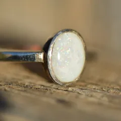 Coober Pedy Opal Ring Silver 925 - 2