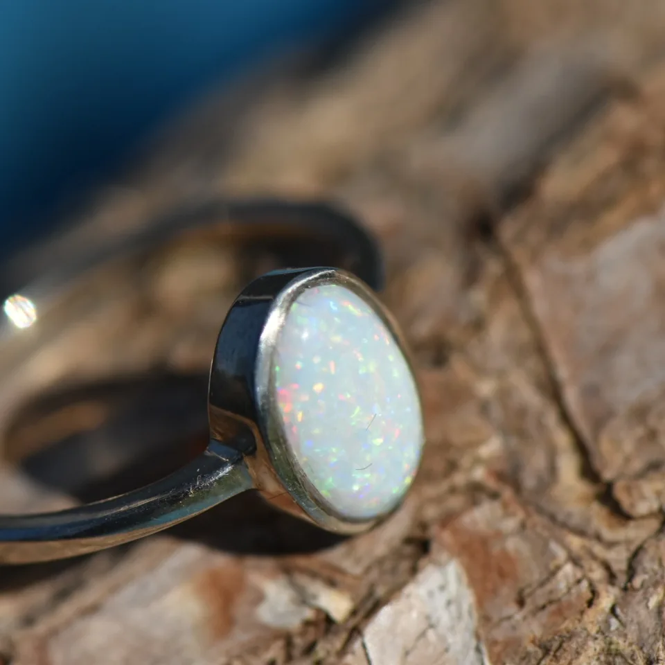 Coober Pedy Opal Pendant - 5