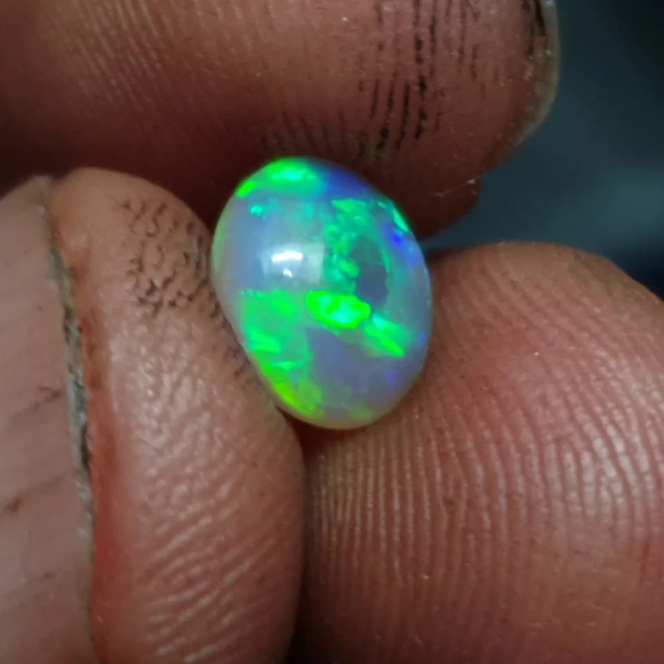 Lightning Ridge unset Opal 1.1 carats - 5