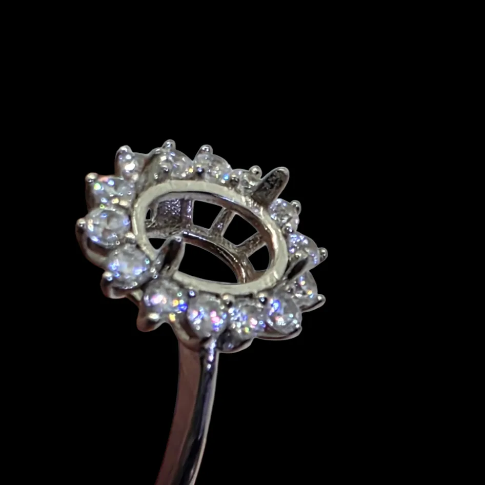 Sterling Silver 92.5 ring blank - 2