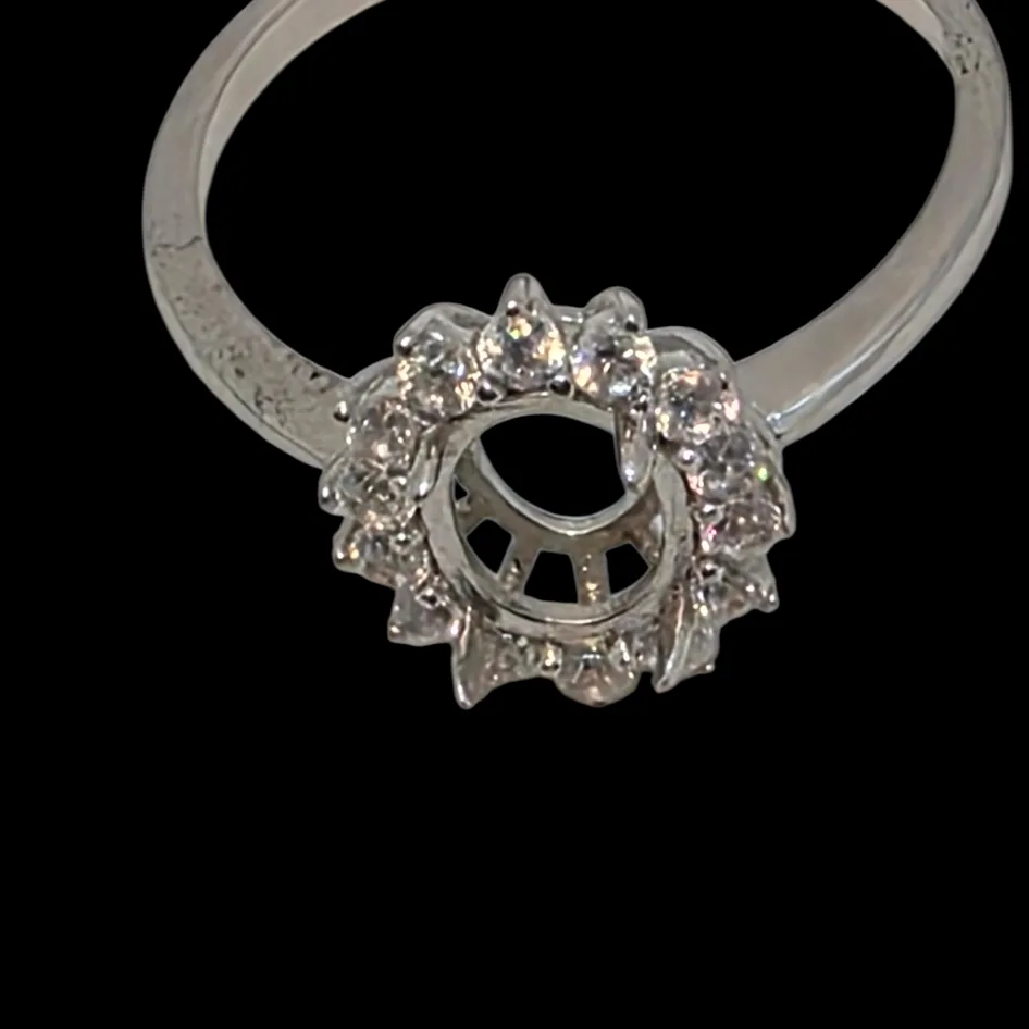 Sterling Silver 92.5 ring blank - 3