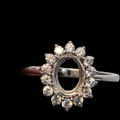 Sterling Silver 92.5 ring blank - 4