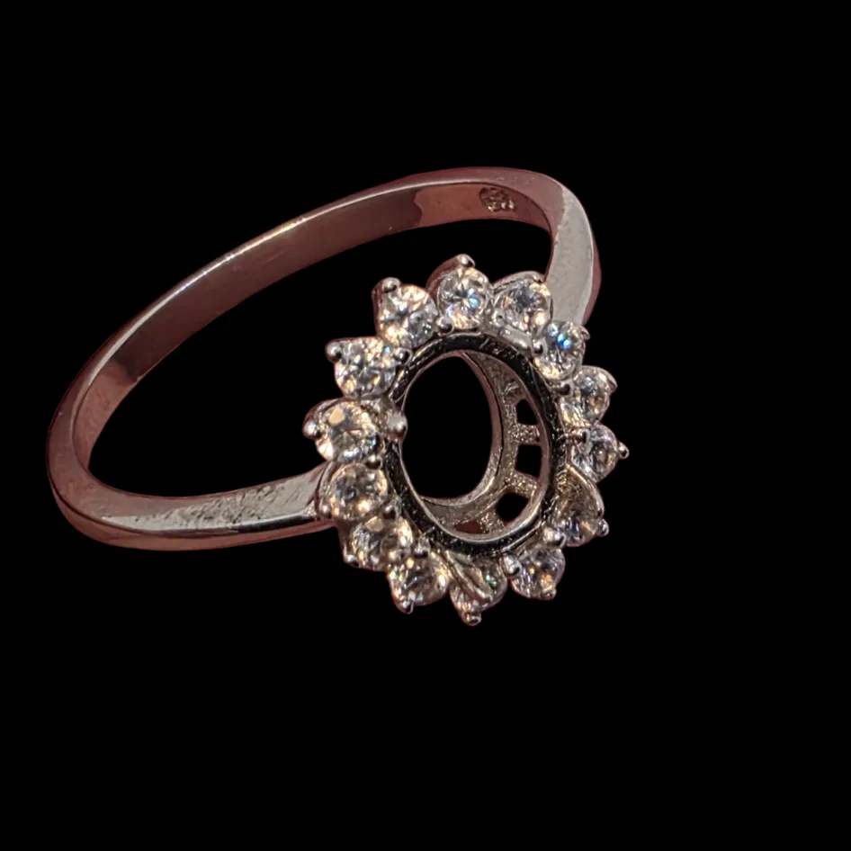 Sterling Silver 92.5 ring blank - 5