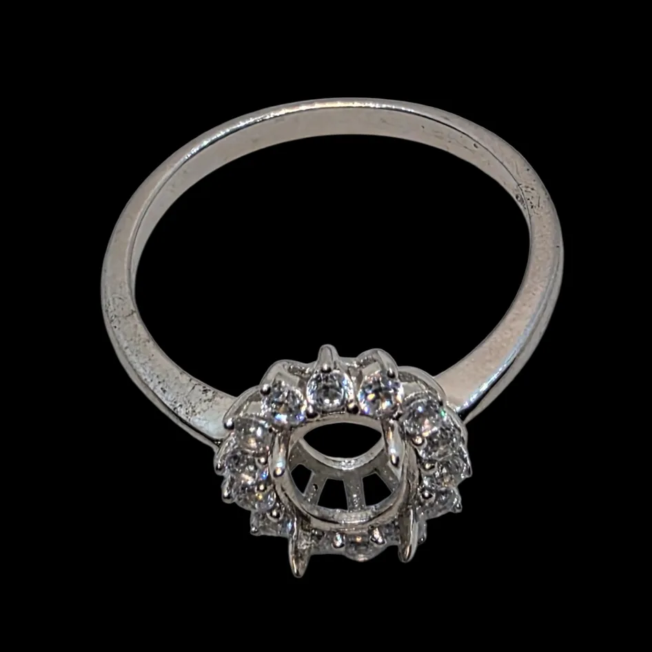 Sterling Silver 92.5 ring blank - 6
