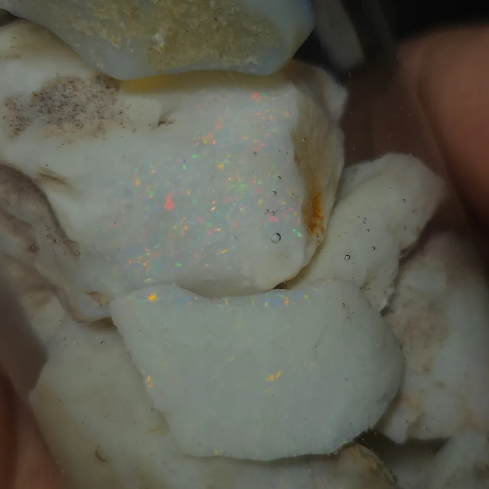 No Reserve-2 Oz Coober pedy Gamble opal rough  - 5