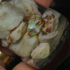No Reserve-2 Oz Coober pedy Gamble opal rough  - 7