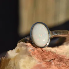 Coober Pedy Opal Ring Silver 925 - 3