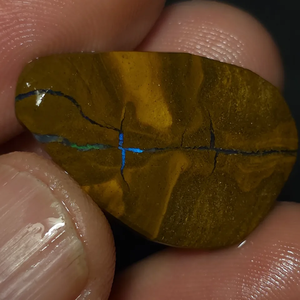 Australian Boulder opal rub - 6