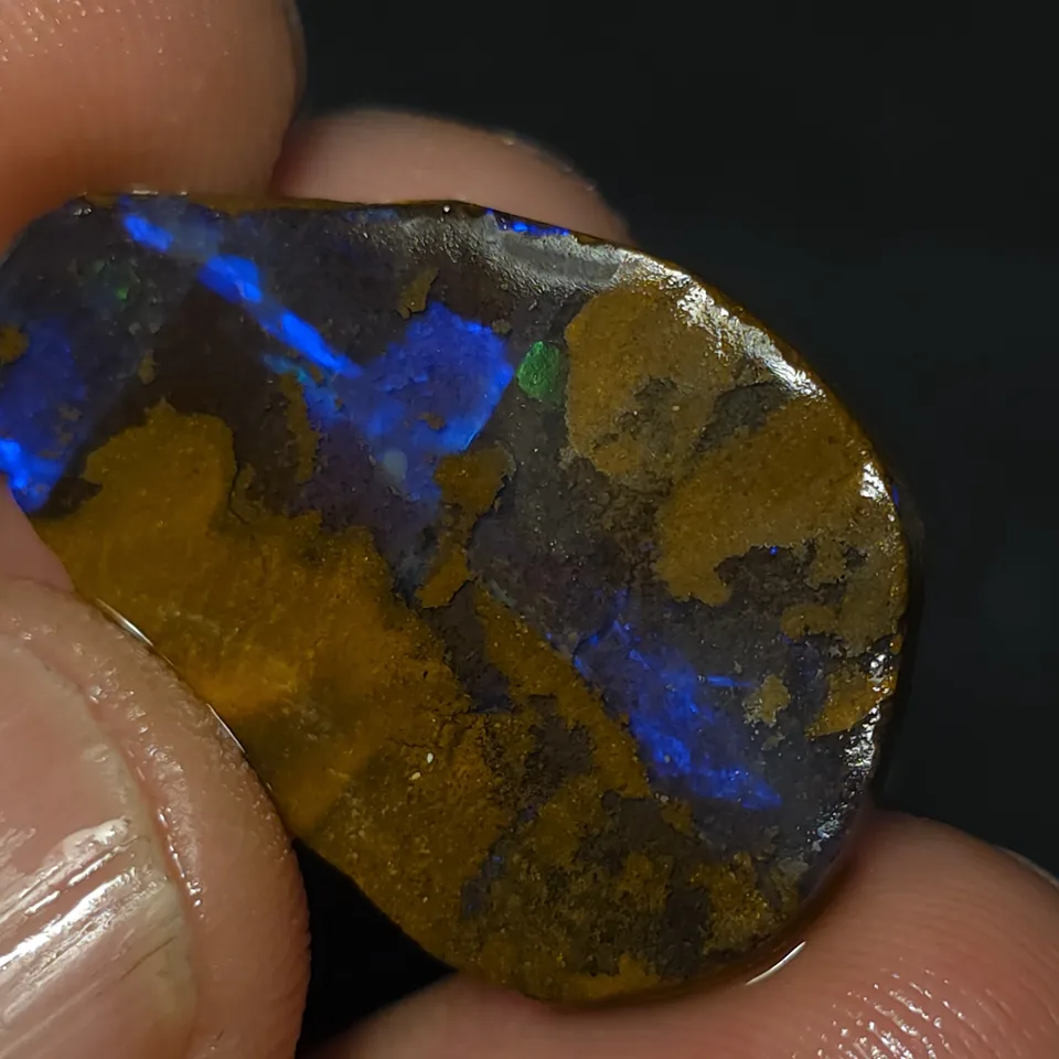 Australian Boulder opal rub - 3