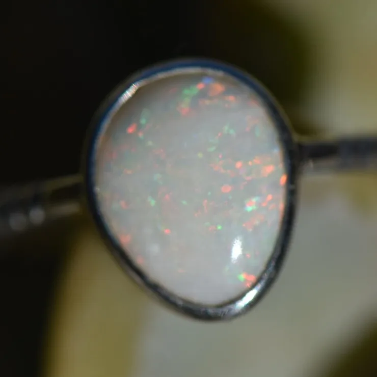Coober Pedy Opal Ring  - 4
