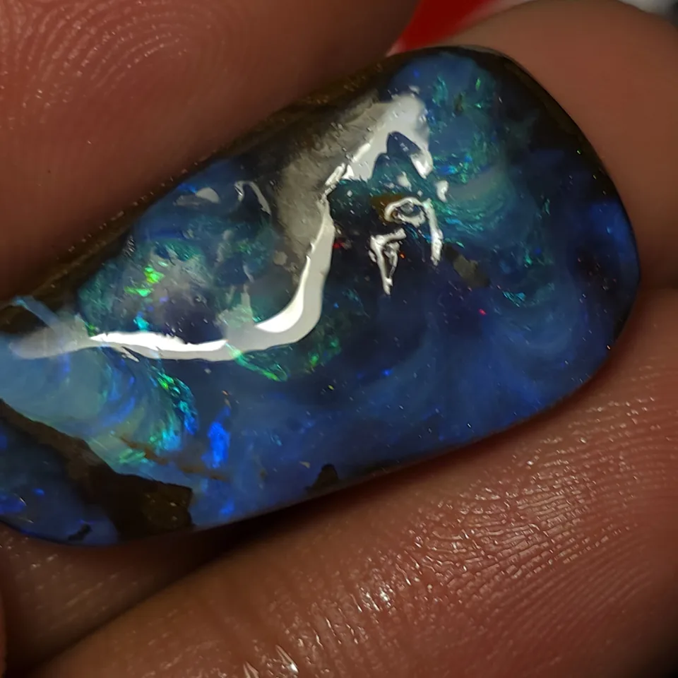 Australian Boulder Opal Rub - 2