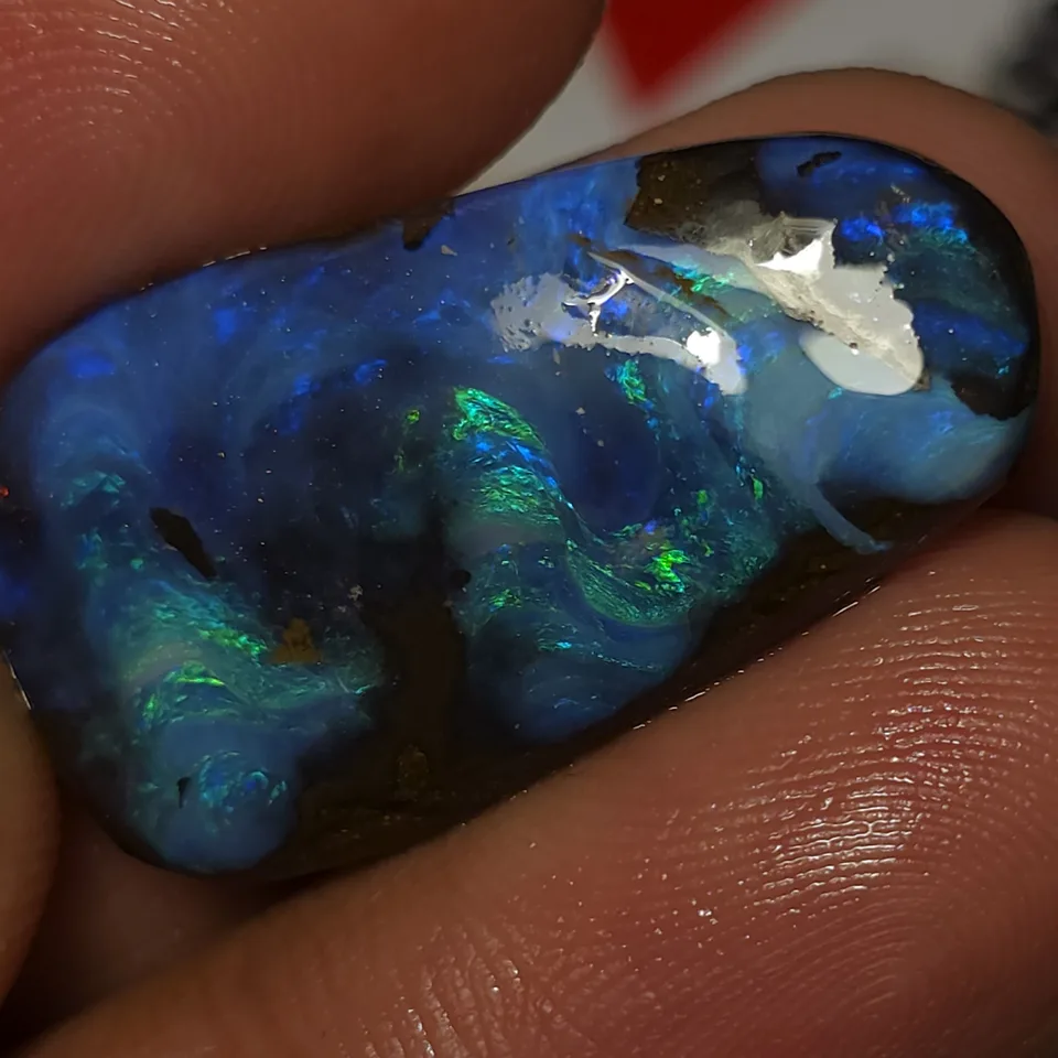 Australian Boulder Opal Rub - 5