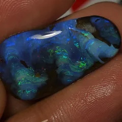 Australian Boulder Opal Rub - 1